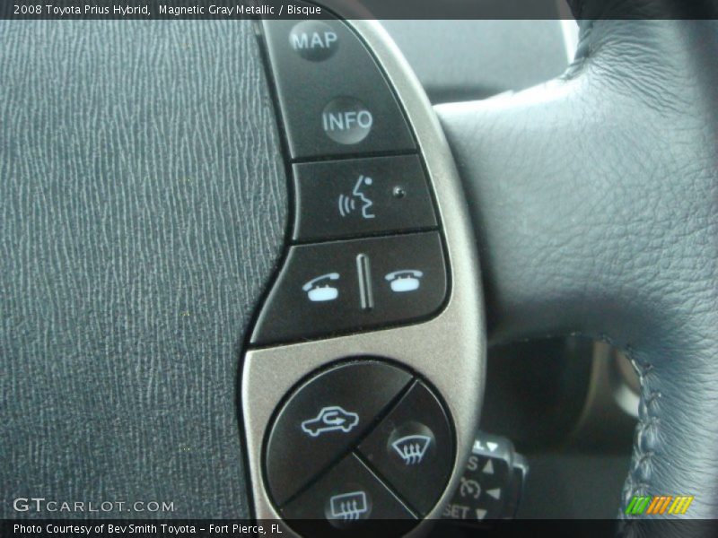 Magnetic Gray Metallic / Bisque 2008 Toyota Prius Hybrid