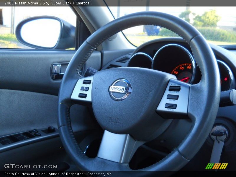 Super Black / Charcoal 2005 Nissan Altima 2.5 S
