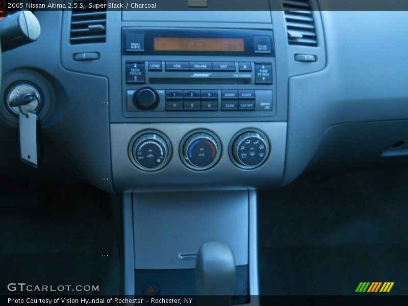 Super Black / Charcoal 2005 Nissan Altima 2.5 S
