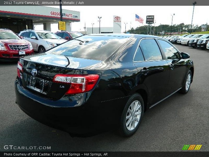 Attitude Black Metallic / Ash 2012 Toyota Camry LE