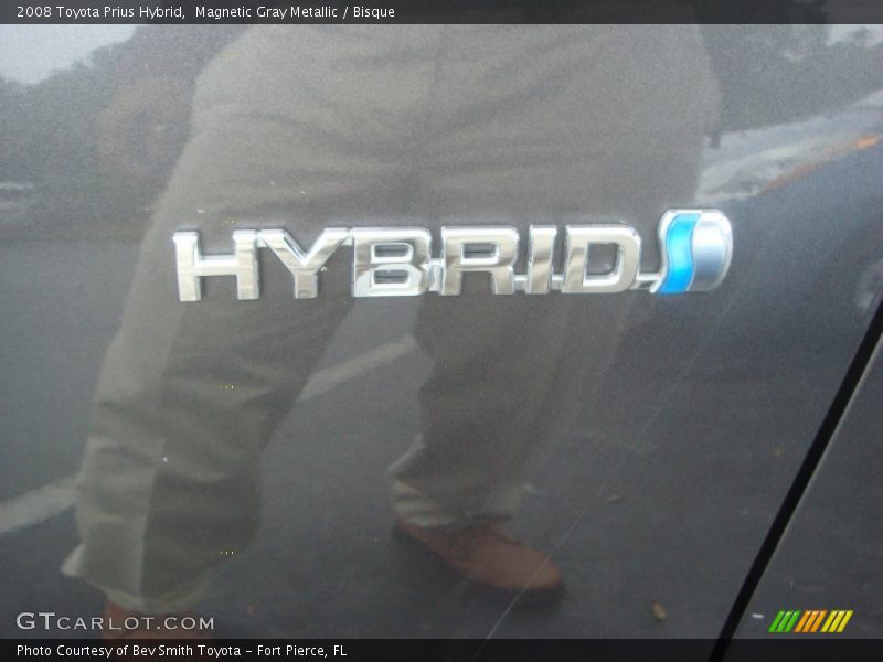 Magnetic Gray Metallic / Bisque 2008 Toyota Prius Hybrid