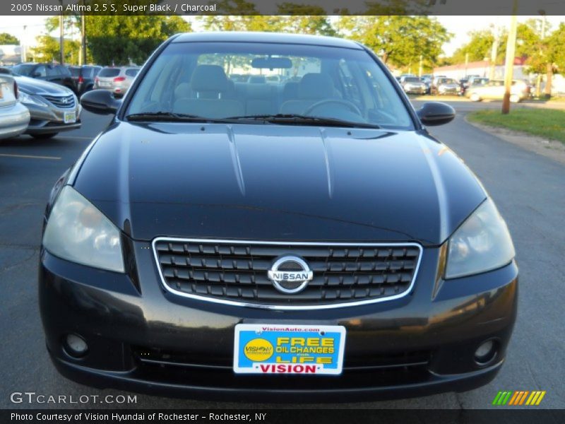 Super Black / Charcoal 2005 Nissan Altima 2.5 S