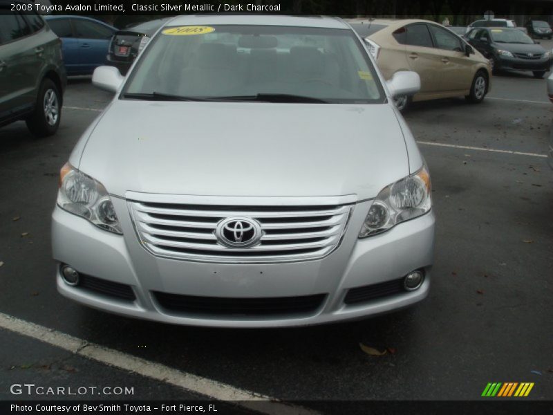 Classic Silver Metallic / Dark Charcoal 2008 Toyota Avalon Limited