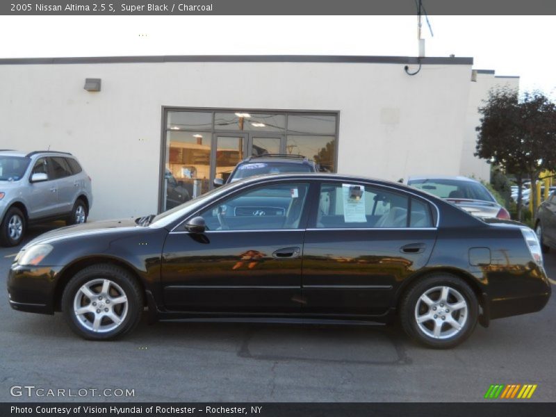 Super Black / Charcoal 2005 Nissan Altima 2.5 S