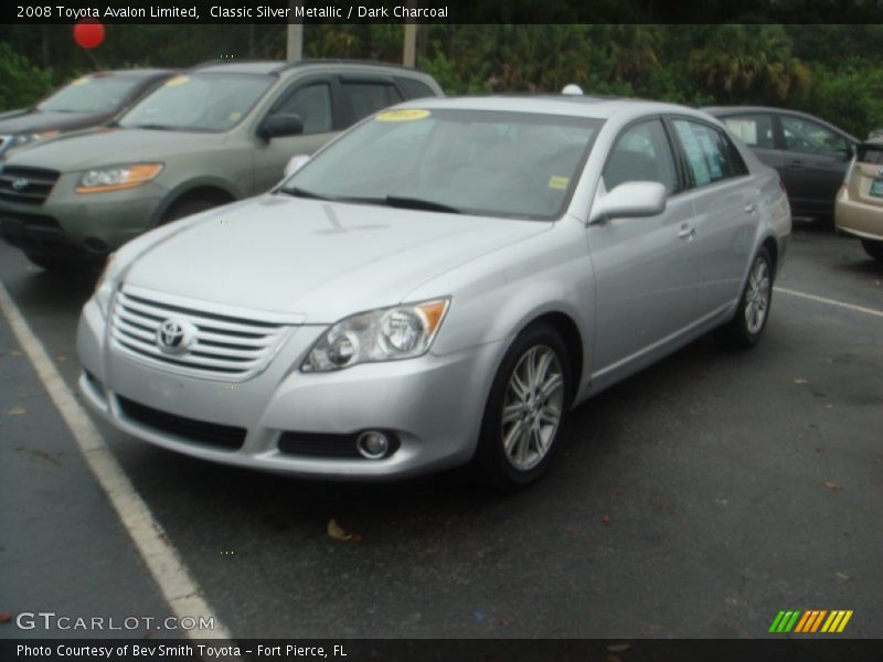 Classic Silver Metallic / Dark Charcoal 2008 Toyota Avalon Limited