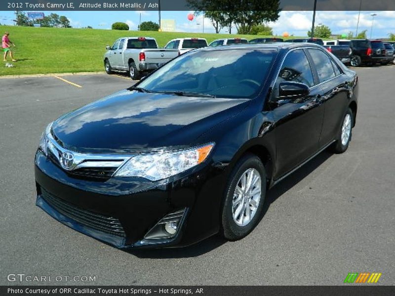 Attitude Black Metallic / Ash 2012 Toyota Camry LE