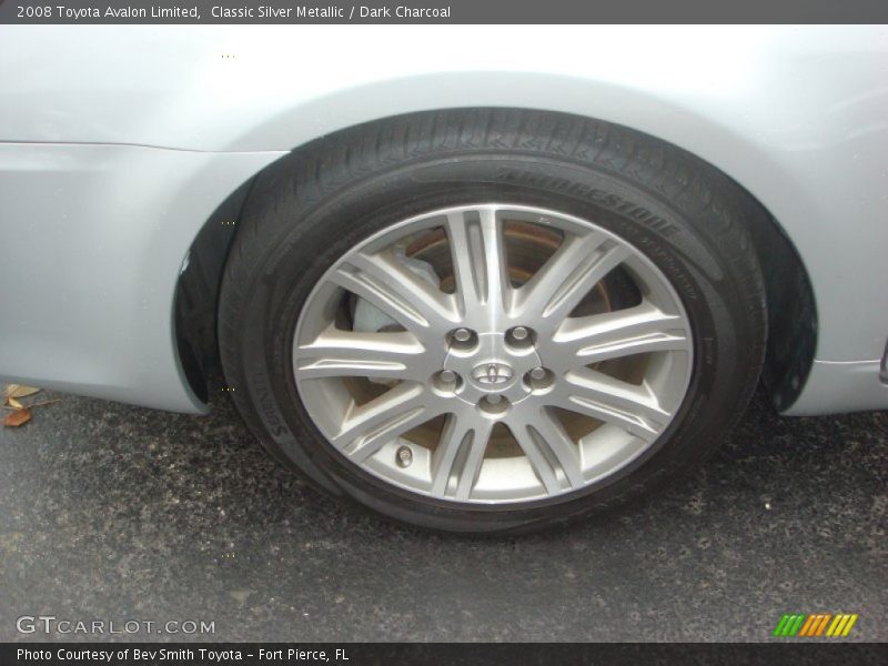 Classic Silver Metallic / Dark Charcoal 2008 Toyota Avalon Limited