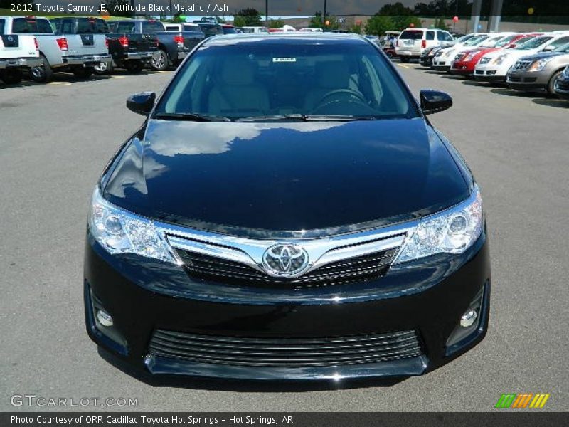 Attitude Black Metallic / Ash 2012 Toyota Camry LE