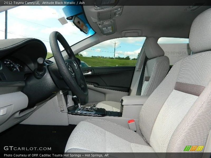 Attitude Black Metallic / Ash 2012 Toyota Camry LE