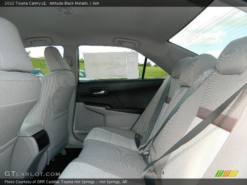 Attitude Black Metallic / Ash 2012 Toyota Camry LE