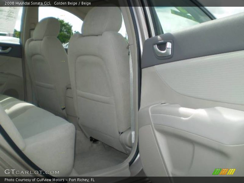 Golden Beige / Beige 2008 Hyundai Sonata GLS