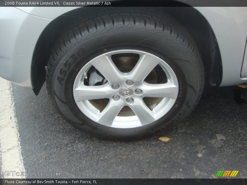 Classic Silver Metallic / Ash 2008 Toyota RAV4 Limited V6