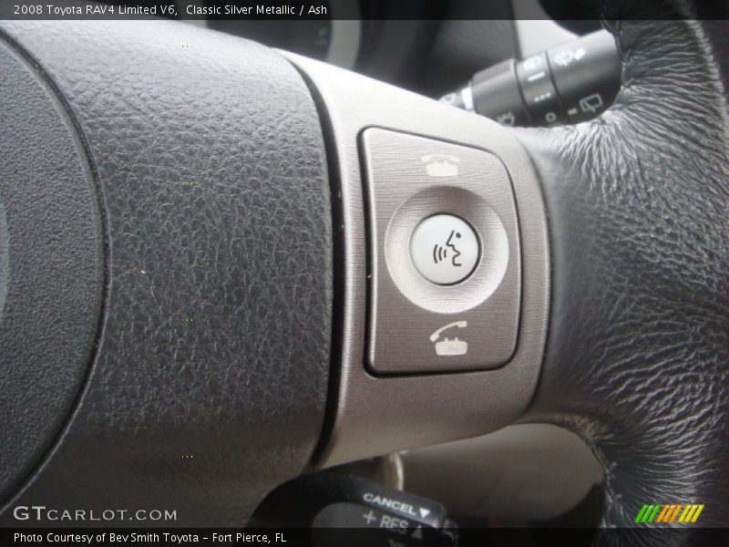 Classic Silver Metallic / Ash 2008 Toyota RAV4 Limited V6