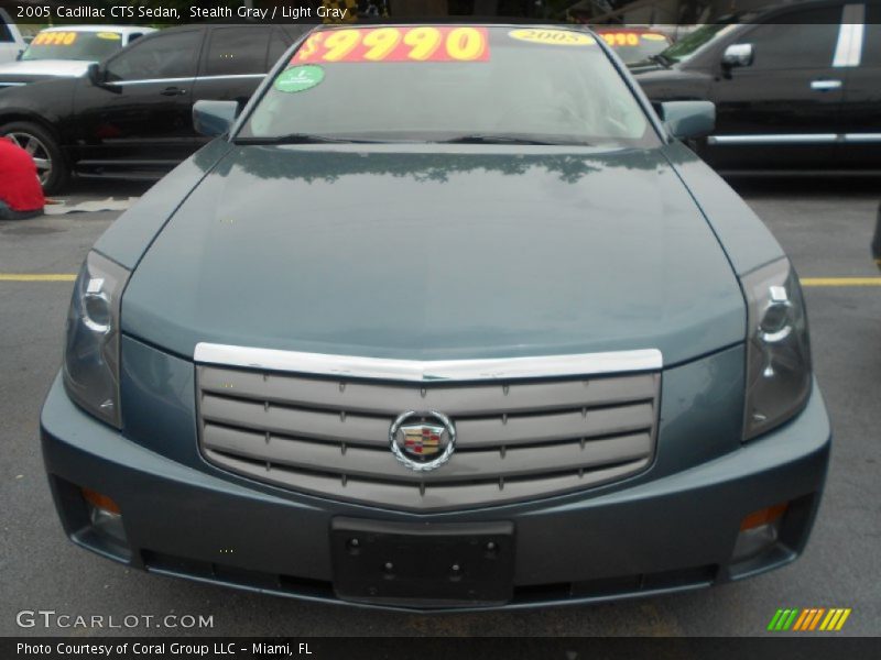 Stealth Gray / Light Gray 2005 Cadillac CTS Sedan