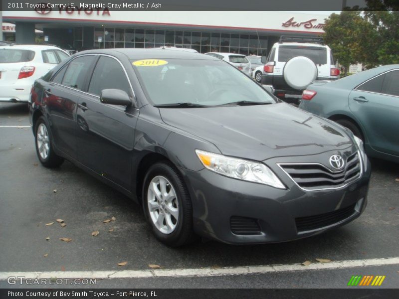 Magnetic Gray Metallic / Ash 2011 Toyota Camry LE