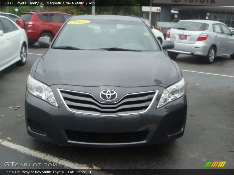 Magnetic Gray Metallic / Ash 2011 Toyota Camry LE