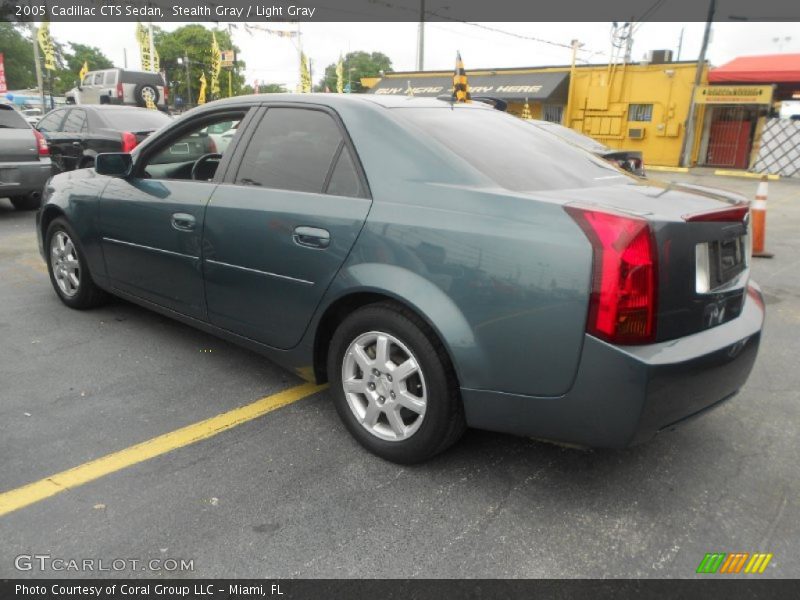 Stealth Gray / Light Gray 2005 Cadillac CTS Sedan
