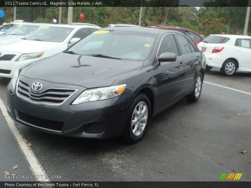 Magnetic Gray Metallic / Ash 2011 Toyota Camry LE