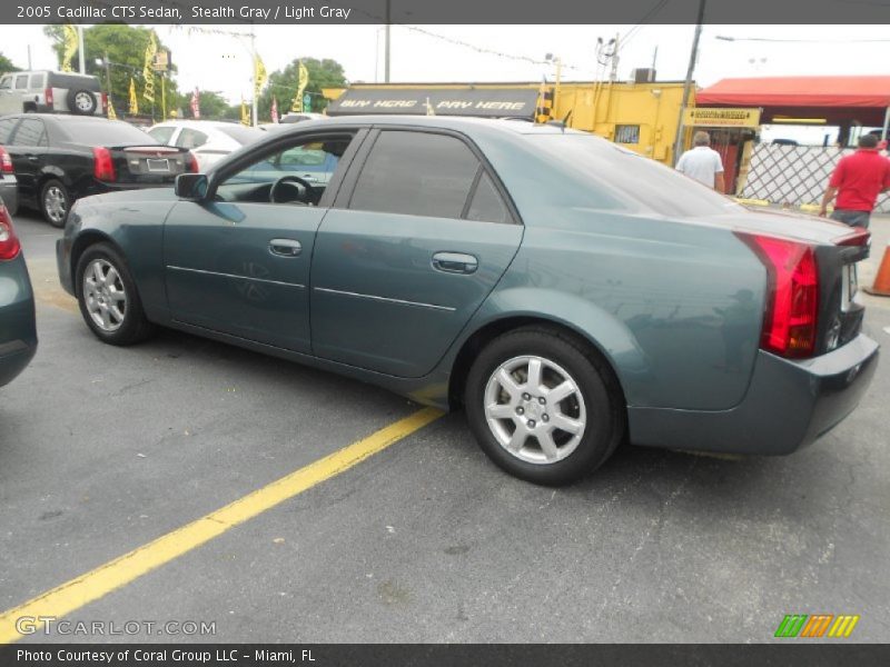 Stealth Gray / Light Gray 2005 Cadillac CTS Sedan