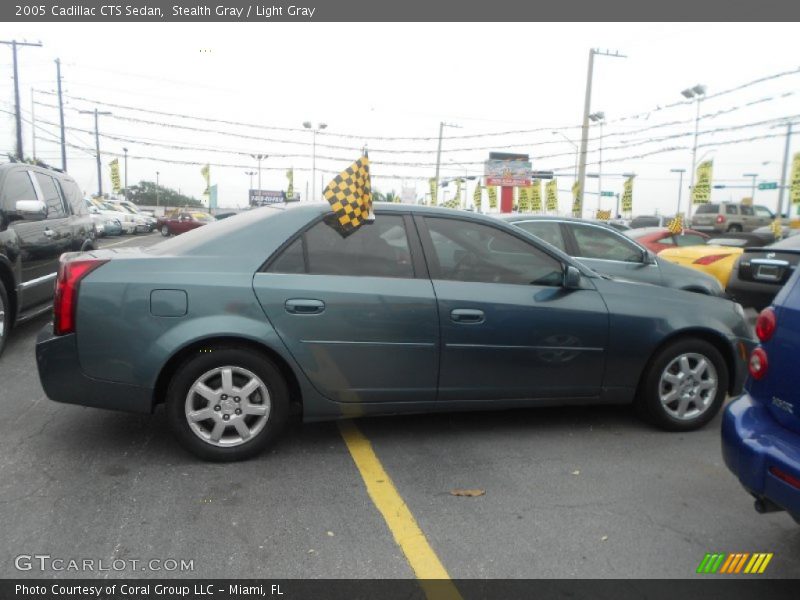 Stealth Gray / Light Gray 2005 Cadillac CTS Sedan