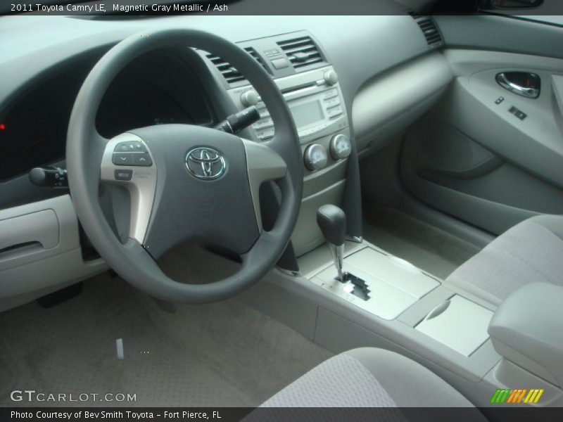 Magnetic Gray Metallic / Ash 2011 Toyota Camry LE