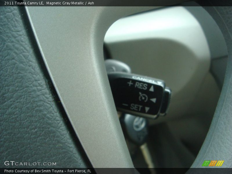 Magnetic Gray Metallic / Ash 2011 Toyota Camry LE