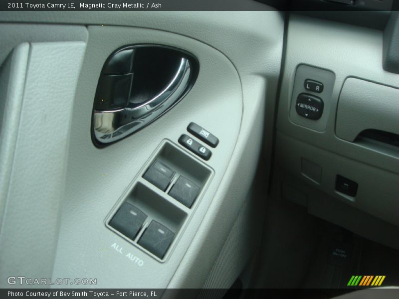 Magnetic Gray Metallic / Ash 2011 Toyota Camry LE