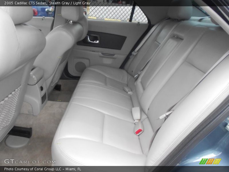Stealth Gray / Light Gray 2005 Cadillac CTS Sedan