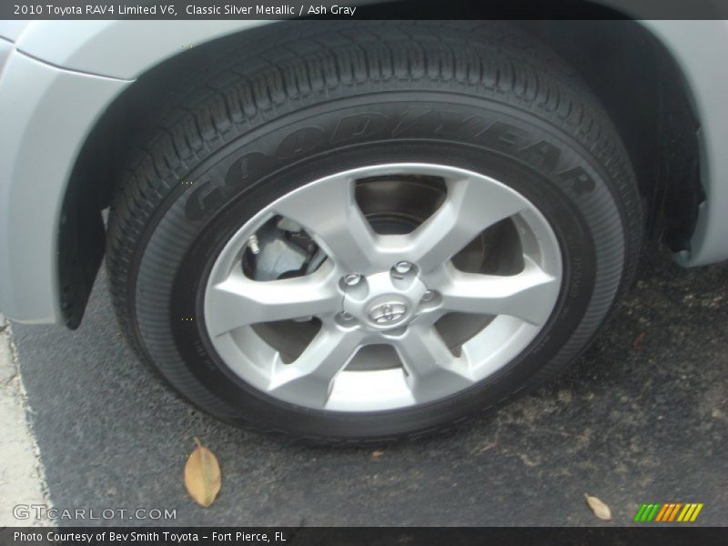 Classic Silver Metallic / Ash Gray 2010 Toyota RAV4 Limited V6