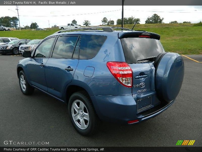 Pacific Blue Metallic / Ash 2012 Toyota RAV4 I4