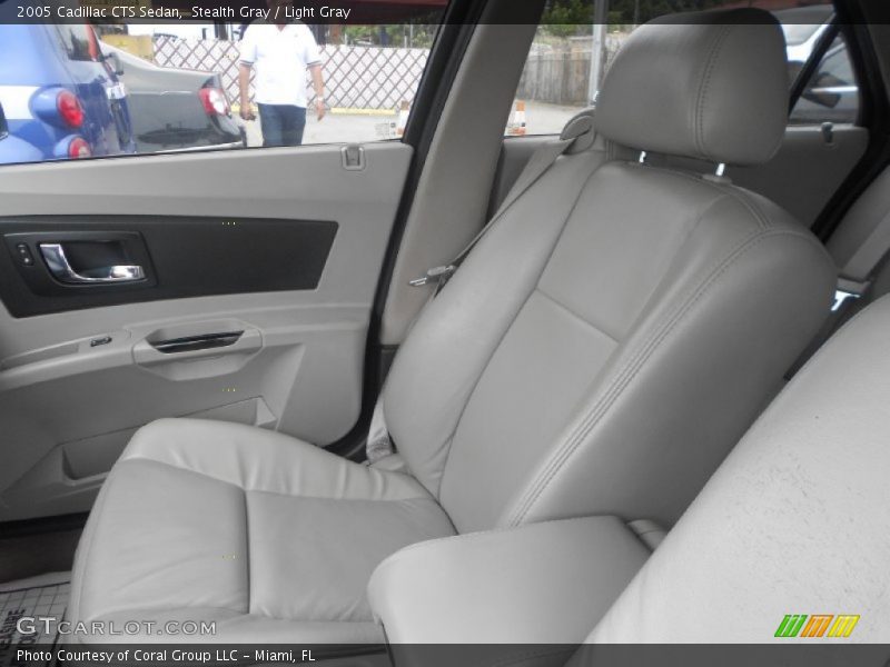Stealth Gray / Light Gray 2005 Cadillac CTS Sedan