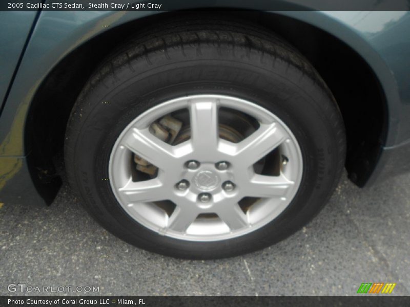 Stealth Gray / Light Gray 2005 Cadillac CTS Sedan