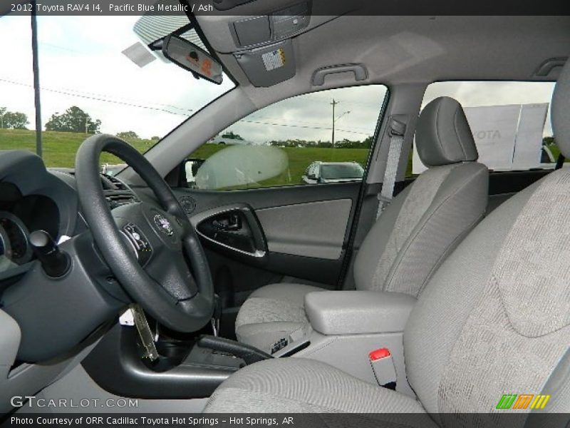 Pacific Blue Metallic / Ash 2012 Toyota RAV4 I4