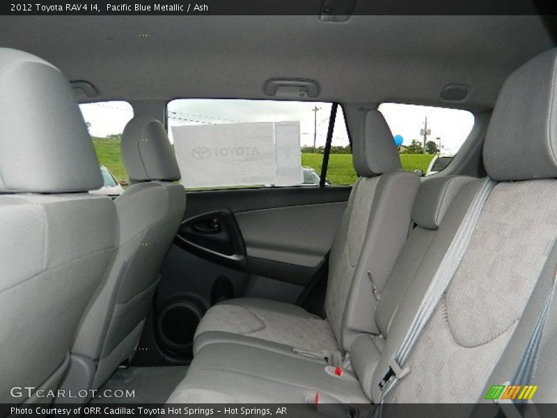 Pacific Blue Metallic / Ash 2012 Toyota RAV4 I4