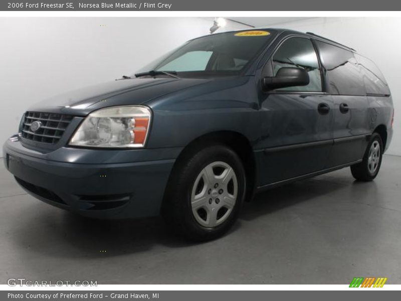Norsea Blue Metallic / Flint Grey 2006 Ford Freestar SE