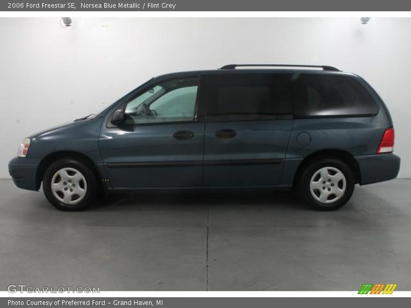 Norsea Blue Metallic / Flint Grey 2006 Ford Freestar SE