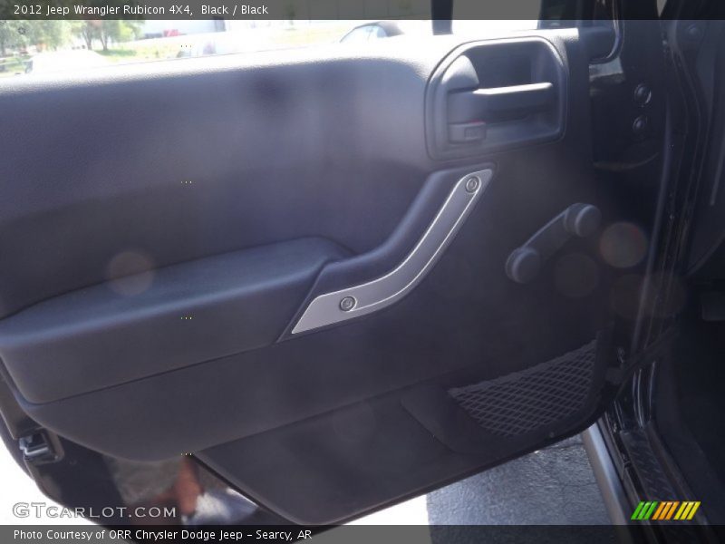 Black / Black 2012 Jeep Wrangler Rubicon 4X4