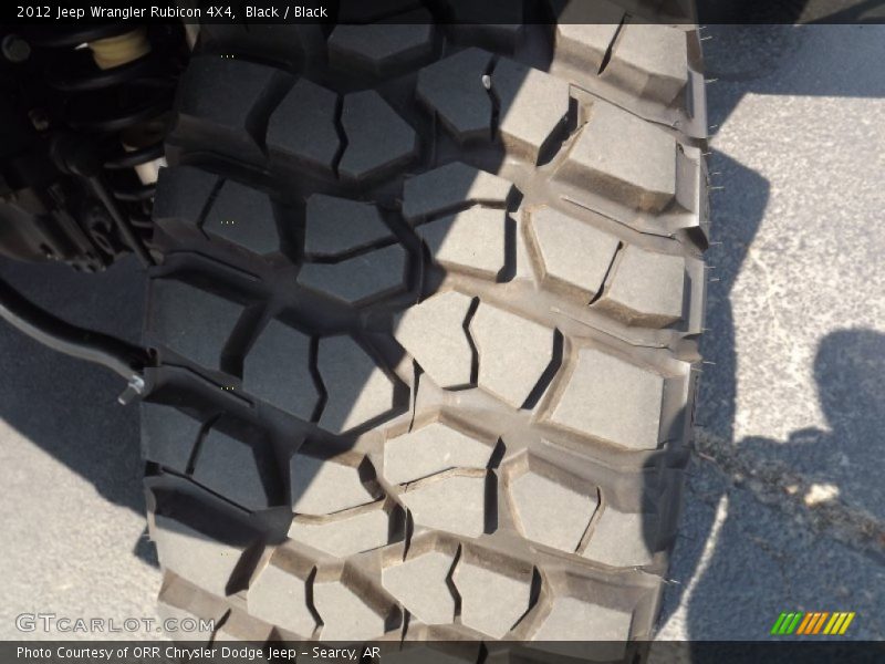 Black / Black 2012 Jeep Wrangler Rubicon 4X4