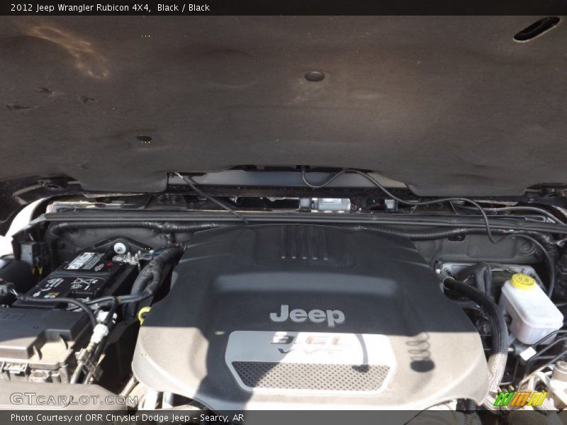 Black / Black 2012 Jeep Wrangler Rubicon 4X4