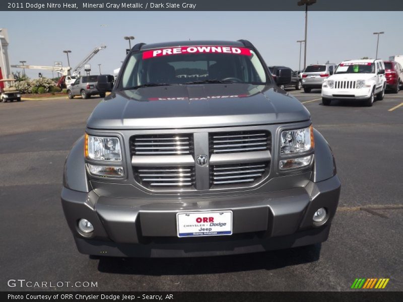 Mineral Gray Metallic / Dark Slate Gray 2011 Dodge Nitro Heat