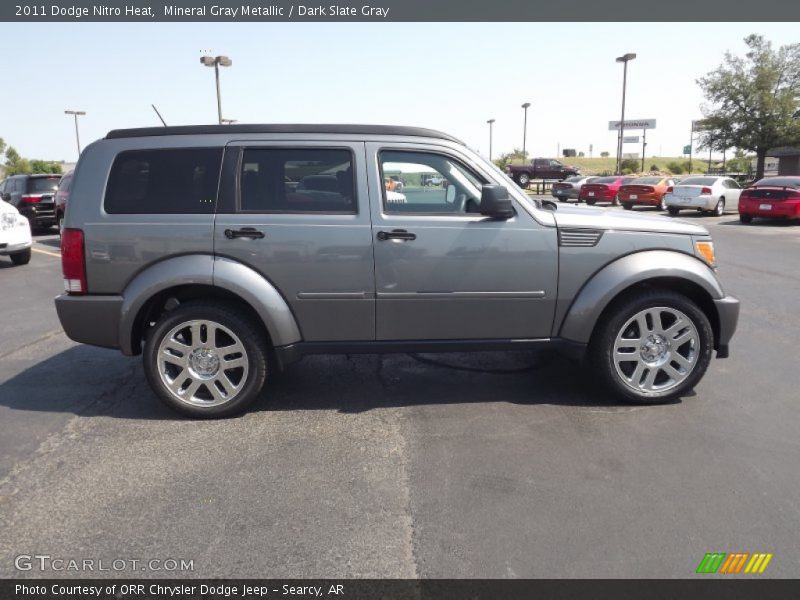 Mineral Gray Metallic / Dark Slate Gray 2011 Dodge Nitro Heat