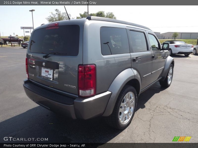 Mineral Gray Metallic / Dark Slate Gray 2011 Dodge Nitro Heat