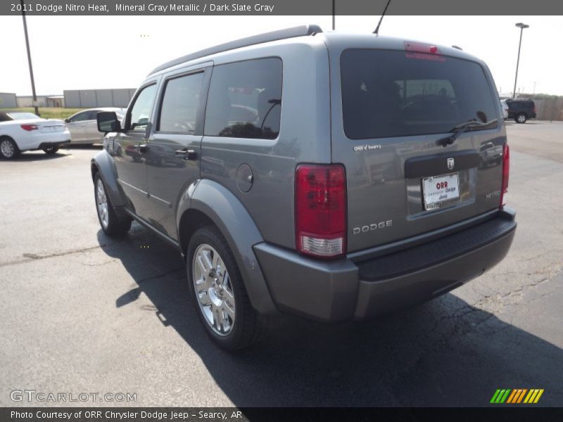 Mineral Gray Metallic / Dark Slate Gray 2011 Dodge Nitro Heat
