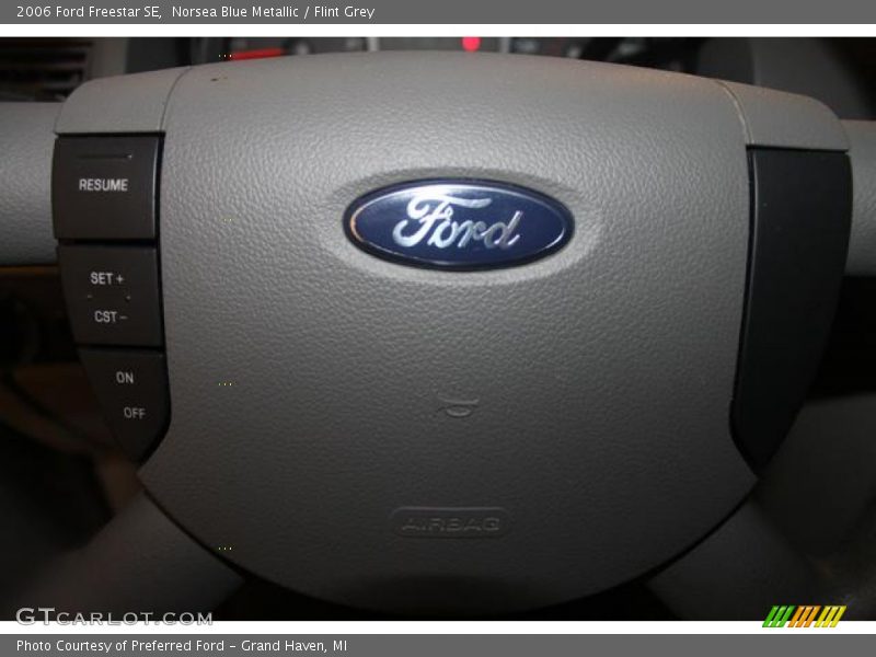 Norsea Blue Metallic / Flint Grey 2006 Ford Freestar SE