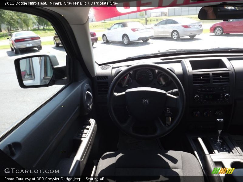 Mineral Gray Metallic / Dark Slate Gray 2011 Dodge Nitro Heat