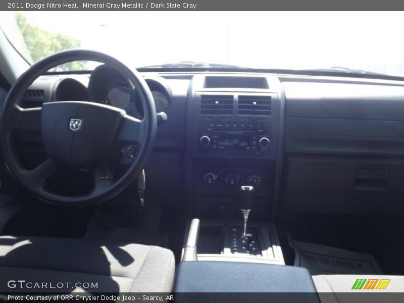 Mineral Gray Metallic / Dark Slate Gray 2011 Dodge Nitro Heat