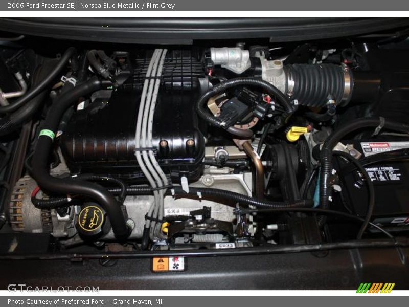 Norsea Blue Metallic / Flint Grey 2006 Ford Freestar SE
