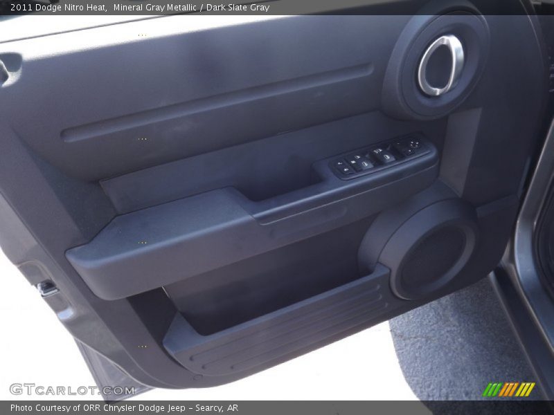 Mineral Gray Metallic / Dark Slate Gray 2011 Dodge Nitro Heat