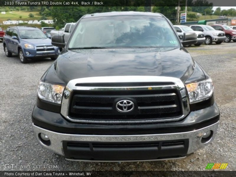 Black / Black 2010 Toyota Tundra TRD Double Cab 4x4