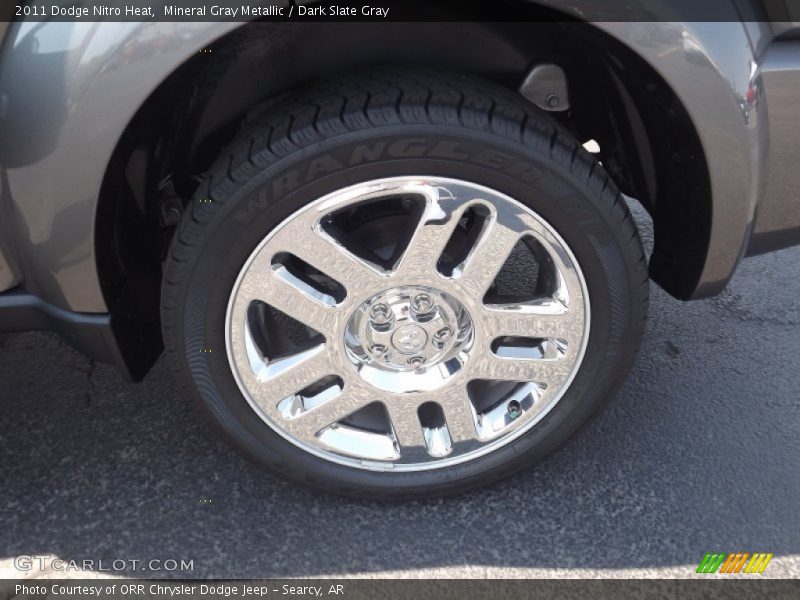 Mineral Gray Metallic / Dark Slate Gray 2011 Dodge Nitro Heat